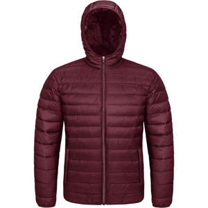 Blouson d'hiver décontracté pour homme, style universitaire, en nylon de haute qualité avec rembourrage en duvet de canard, coupe-vent matelassé, grande taille, manteau bouffant tendance pour homme - Product Image 1