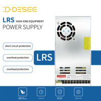 Fuente de Alimentación Ultrafina de CA a CC de 350 W y 12 V de la Serie LRS, con Conmutación BIS y Eficiencia del 88 % para Iluminación LED