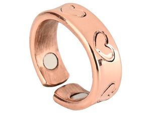 Anillo de Cobre Puro con Acabado Vintage de Lujo, Martillado a Mano, para Equilibrio Energético, Personalizable, Talla Ajustable - Product Image 5