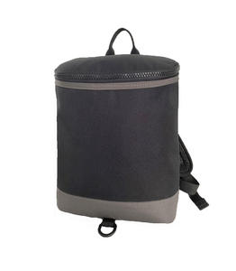 Heavy Duty Canvas Bucket <b>Backpack</b> for Men Lightweight Cylindrical Utility Rucksack with Top Zipper Closure <b>student</b> bag schoolbag - Product Image 1