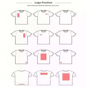 Casual Men's T Shirts High Quality <b>Drop</b> Shoulder Oversized Style Sample Screen Print Custom T Shirt Cotton Blank Men's T-Shirts - Product Image 6