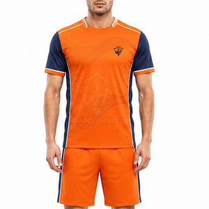 <b>Athletic</b> Soccer Uniform Set Lightweight Comfortable Design Suitable For Football Matches Training And Sports Events - Product Image 3