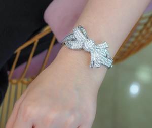 925 Sterling Silver White Round Shape Moissanite Diamond <b>Bracelet</b> Beautiful Customized <b>Bracelet</b> Gift for Anniversary - Product Image 3