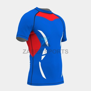 Rashguard de Compression Professionnel pour Homme – Extensible en Spandex/Polyester Léger avec Option Logo Frontal - Product Image 6