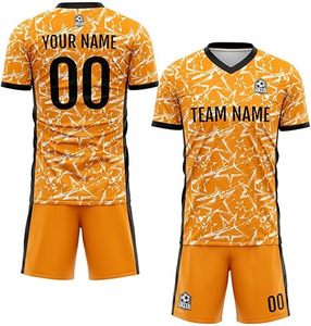 Latest Design 100% <b>Polyester</b> Soccer Uniform New Style Adults' Professional Premium Quality Custom Color Quick Dry Custom Logo - Product Image 1