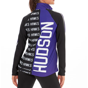 Ensemble de survêtement personnalisé sublimé pour cheerleading, veste de réchauffement, tenue d'entraînement pour majorettes, gymnastique, danse, équipes sportives - Product Image 3