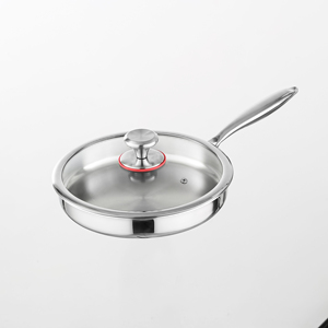 Durable Stainless Steel Fry <b>Pan</b> Built For Everyday Cooking Needs Delivering Reliable Performance <b>And</b> Even Heat Distribution - Product Image 2