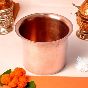 Termo de vacío de vidrio hecho a mano con cobre 100% puro, acabado mate, aislamiento térmico de 6-12 horas, portátil - Product Image 3