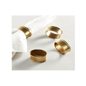 Coveted Metal Napkin <b>Ring</b> Made To Enhance Memorable Entertaining Through Exceptional Detailing And Timeless Sophistication - Product Image 2