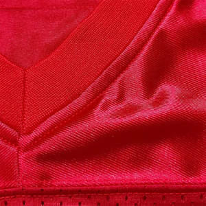 Camiseta de malla holgada de marca privada para hombre, transpirable, informal, con cuello en V, fabricante OEM de ropa - Product Image 6