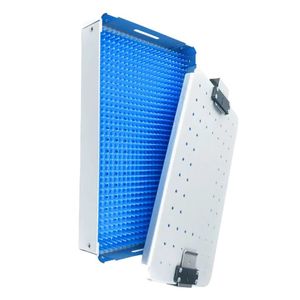 Caja de Esterilización para Instrumentos Quirúrgicos Manuales de Acero Inoxidable de Alta Calidad, Certificada CE Clase I - Product Image 2