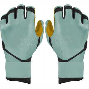 Guantes de Bateo de Béisbol Profesionales al por Mayor, de Cuero, con Puño Largo, de Secado Rápido, Ecológicos, en Varios Colores, Tallas para Adultos, Guantes Deportivos - Product Image 5