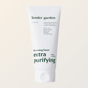 Espuma limpiadora extra purificante Tendeogadeun de K-Beauty coreana para mujeres, 120 ml, hecho en Corea, limpiador facial - Product Image 5