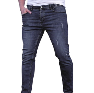 Hot Sale Custom Printed Logo Men Casual Jeans <b>Pants</b> Latest Design Men Streetwear Jeans <b>Pants</b> - Product Image 3