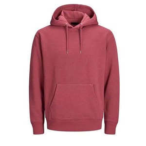เสื้อฮู้ดผู้ชายสีเขียวมะกอก ทรงปกติ สีพื้น สวมใส่สบายๆ สำหรับฤดูใบไม้ร่วง ผ้าถักเฟรนช์เทอร์รี่ ผ้าฝ้าย 100% - Product Image 2