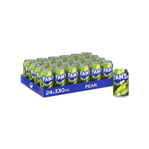 Bebida Gaseosa Fanta de Pera, Paquete de 24 Latas de 330 ml, Libre de Gluten, Trigo, Centeno, Cebada y Avena, Para Consumidores Sensibles a Alérgenos, Venta al Por Mayor - Product Image 6