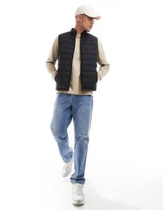 Down Puffer Breathable Vest Custom <b>Man</b> Winter Ultra Light Goose Sleeveless Down <b>Jacket</b> Waterproof Windproof Puffer Quilted Vests - Product Image 3