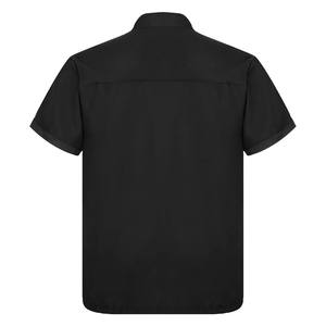 Chemise de Chef Personnalisée en Polycoton de Qualité Supérieure 2025 pour Hôtels et Restaurants, Boutons sur le Devant, Petit Col, Poche Apparente - Product Image 5