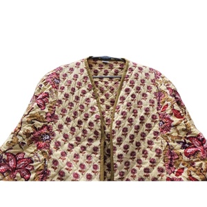 Patchwork <b>Quilted</b> Eco-Friendly Breathable Cotton Floral Bohemian Style Fall Winter Reversible Women's Streetwear <b>Quilted</b> <b>Jacket</b> - Product Image 6