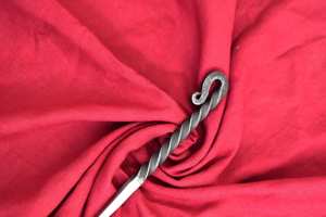 Pinza para Comer de Acero Inoxidable Forjada a Mano, Estilo Vikingo Medieval, para Fiestas Infantiles y Regalos, Herramienta de Joyería Forjada Única - Product Image 6
