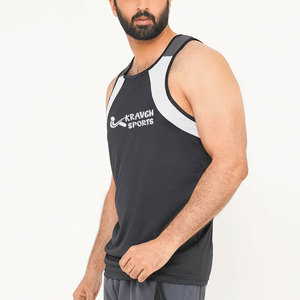 Fitness Clothing Gym Wear Hot Sale Tank <b>Top</b> for Men Sleeveless Bodybuilding Wear Men Tank <b>Top</b> - Product Image 3
