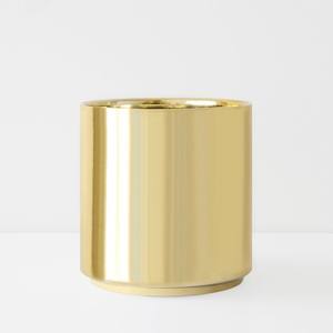 Pot de fleurs décoratif en métal pour plantes d'intérieur et d'extérieur, décoration de la maison, du jardin et du balcon - Product Image 1