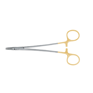 Porte-aiguille Mayo Hegar Delicate Perma Sharp 18 cm, instrument chirurgical dentaire en acier inoxydable, kit d'outils de suture de précision - Product Image 4