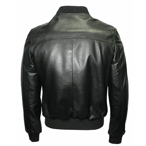 Premium Handmade <b>Mens</b> Genuine <b>Leather</b> <b>Jacket</b> Elegant Streetwear Fashion Durable Soft <b>Leather</b> Everyday Essential - Product Image 2