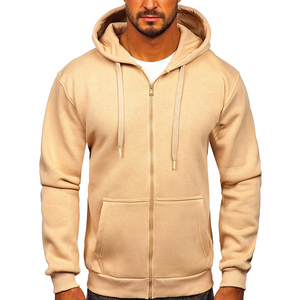 Sudadera con capucha pesada para hombre con cremallera, lavado intenso y efecto desgastado, estilo urbano de moda, AI-MH-09 - Product Image 3