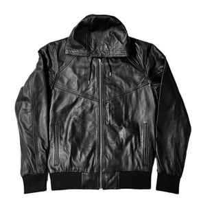 Costume pour homme en cuir noir, style clubwear, tenue de soirée sexy, look audacieux et moderne, ensemble en cuir - Product Image 2