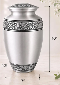 Urnas Funerarias de Metal y Aluminio para Cenizas Humanas, Estilo Europeo, Ecológicas, para Adultos, Nuevas, al por Mayor - Product Image 6