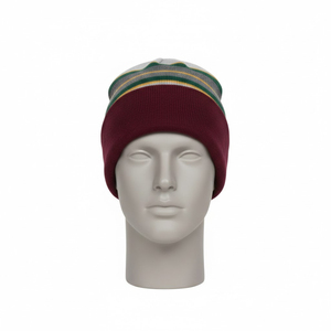 Nuevos Gorros de Cachemira de Lujo con Etiqueta de Gamuza, Logotipo Personalizado, Gorros Tejidos Cálidos para Invierno, Jacquard 2026 - Product Image 5