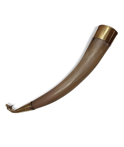 Corne à boire viking sur mesure avec support en cuir de haute qualité et motif animalier élégant, technique de polissage - Product Image 4