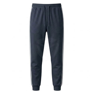 Ensemble de survêtement pour homme de haute qualité avec veste et pantalon, idéal pour l'entraînement sportif, les activités de plein air et les tenues décontractées. - Product Image 3