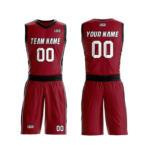 Nouvelle tenue de basketball respirante de haute qualité, personnalisée, pour adultes, à séchage rapide, anti-humidité, dernier design - Product Image 1