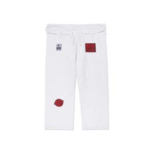 Kimono de BJJ Blanco 100% Algodón con Logotipo Bordado, Corte Regular, Unisex, Ropa de Artes Marciales para Adultos - Product Image 2