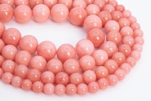 Kit de fabrication de bijoux DIY ILAHI : Perles rondes facettées en résine verte pour bracelets, artisanat, statue Uttar Pradesh ICORB-14606 - Product Image 4