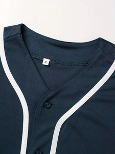 <b>Baseball</b> Jersey Button Up <b>Baseball</b> Custom Softball Shirt Youth Fit Quick Dry Mesh Tackle Twill Letters Embroidery Jerseys - Product Image 4