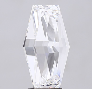 IGI Certified 6.02 CT Octagonal Lozenge Cut <b>D</b> Color VVS2 Clarity Lab Grown Diamond <b>Model</b> SV-1191 Certificate No. 791637366 ROYAL - Product Image 3