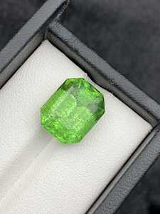 Natural Green <b>Peridot</b> Gemstone Cushion Cut Pakistan Loose Stone For Jewelry Making <b>Ring</b> Pendant Collector Grade Crystal - Product Image 5