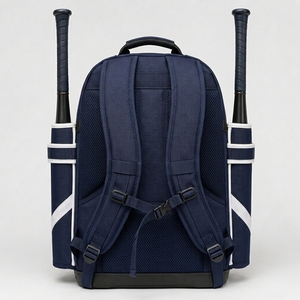 Bolsa de béisbol con tela resistente, amplio espacio de almacenamiento, múltiples compartimentos, correas ajustables y diseño cómodo para jugadores. - Product Image 4