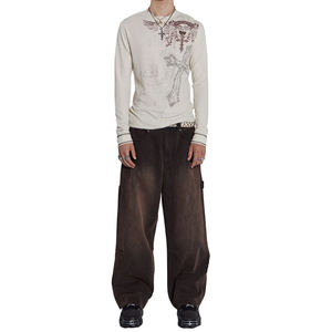 Pantalones Casuales de Lona de Alta Calidad Antiarrugas para Hombre, Última Moda, Ligeros, Cómodos, Gran Venta, Precio Ajustable - Product Image 3