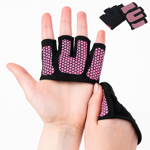 High Performance Finger Sits Training <b>Gloves</b> Durable Fabric With Anti Slip Grip For Gym Workouts And Outdoor Fitness Sessions - Product Image 1