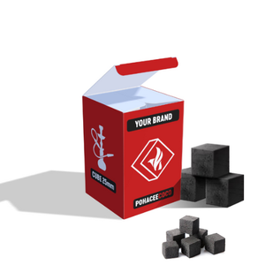 Meilleure vente narguilé de qualité supérieure fumer briquettes de charbon de bois shisha à la noix de coco usine d'Indonésie charbon de bois de noix de coco naturel personnalisé OEM - Product Image 1