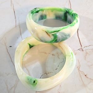 Handcrafted Artisan Resin <b>Bangles</b>-H a CRAFT Women's Classic Daily Wear & Gift Decorative Statement - Product Image 4