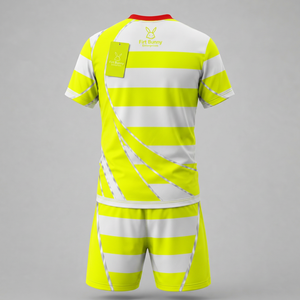 Uniforme de rugby personalizado con costuras reforzadas, material transpirable y personalización profesional para equipos. - Product Image 2