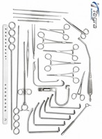 Ensemble d'instruments chirurgicaux pour tonsillectomie de qualité supérieure, 26 pièces, kit d'instruments de chirurgie ORL, certifié CE ISO par Tegra