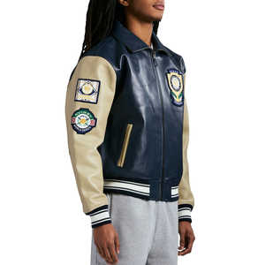 Veste en cuir unisexe Avirex pour hommes, édition spéciale de haute qualité, style streetwear, toutes tailles disponibles, imperméable à l'avant, écologique - Product Image 5