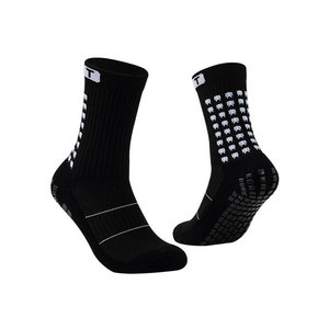 Econex Sports Crew <b>Socks</b> Black White Dot Pattern Breathable Mesh Polyester/Cotton Sweat-Absorbent for Soccer Adults Summer Sport - Product Image 4