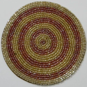 Handmade Exquisite Rustic Farmhouse Patterns Beaded Waterproof European Style Customizable <b>Drink</b> <b>Coasters</b> Promotional <b>Coasters</b> - Product Image 2